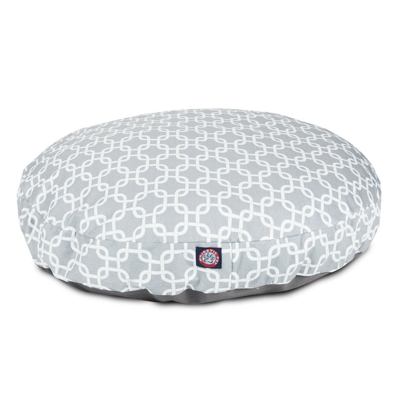 Oreiller pour animal de compagnie / classique, Gris, Grand (l 42 po x p 42 po x H 5 po)