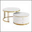 Ensemble de tables basses gigognes 2 pièces Modern Modern
