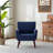 Thickened Upholstered Wide Back Armchair-365756216