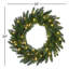 Grande couronne de sapin avec lumières DEL blanc chaud-1632358114