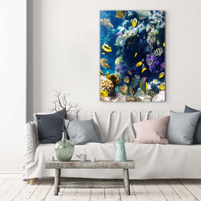 Coral Reef - Wrapped Canvas Print
