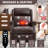 Manual Recliner Chair In Faux Leather For Living Room With Heavy Duty Motion Mechanism, 8 Vibrating Nodes And 3 Massage Modes-1336211569