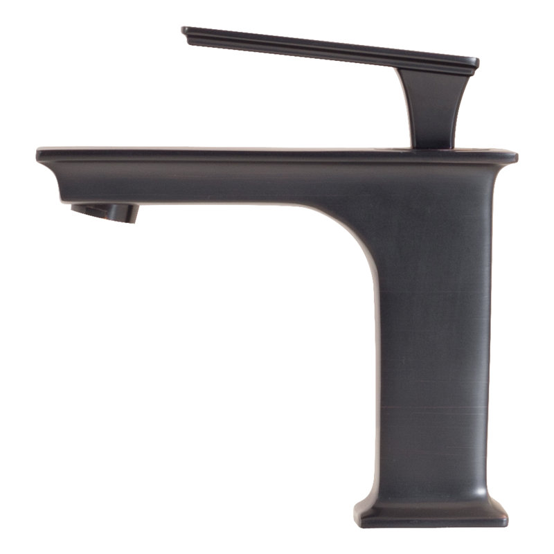 Single-Hole Single-handle Bathroom Faucet, Oil Rubbed Bronze