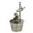Arwan Outdoor Metal Weather Resistant Cascade Fountain