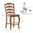 Fortville Solid Wood Counter/Bar Stool-628721187-653995394