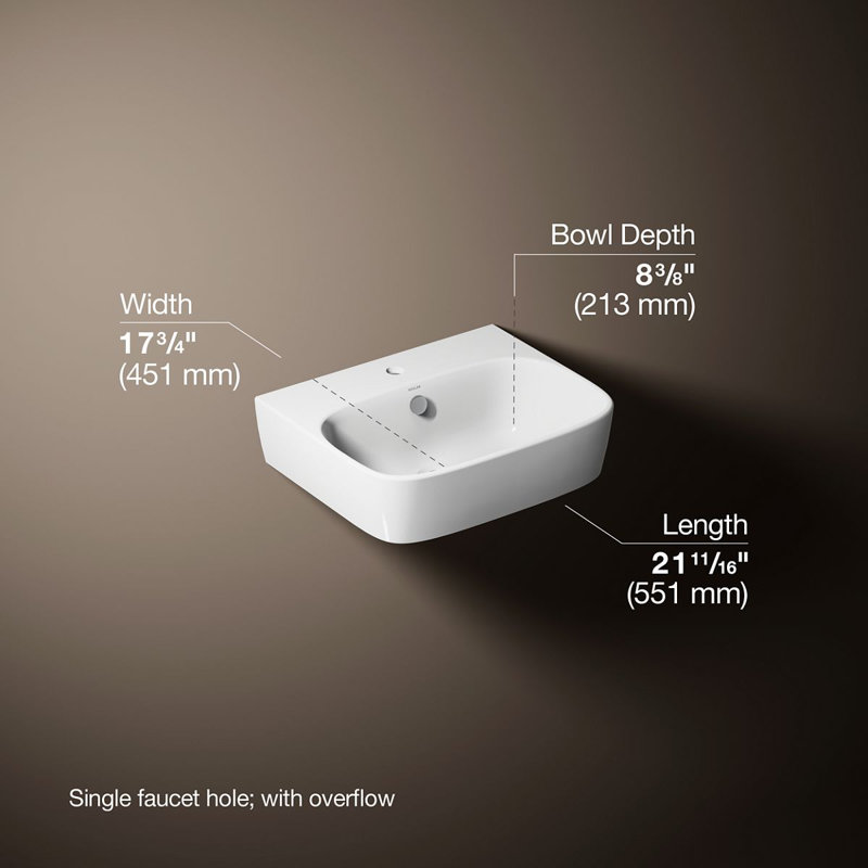 ModernLife™ Wall Mount Bathroom Sink
