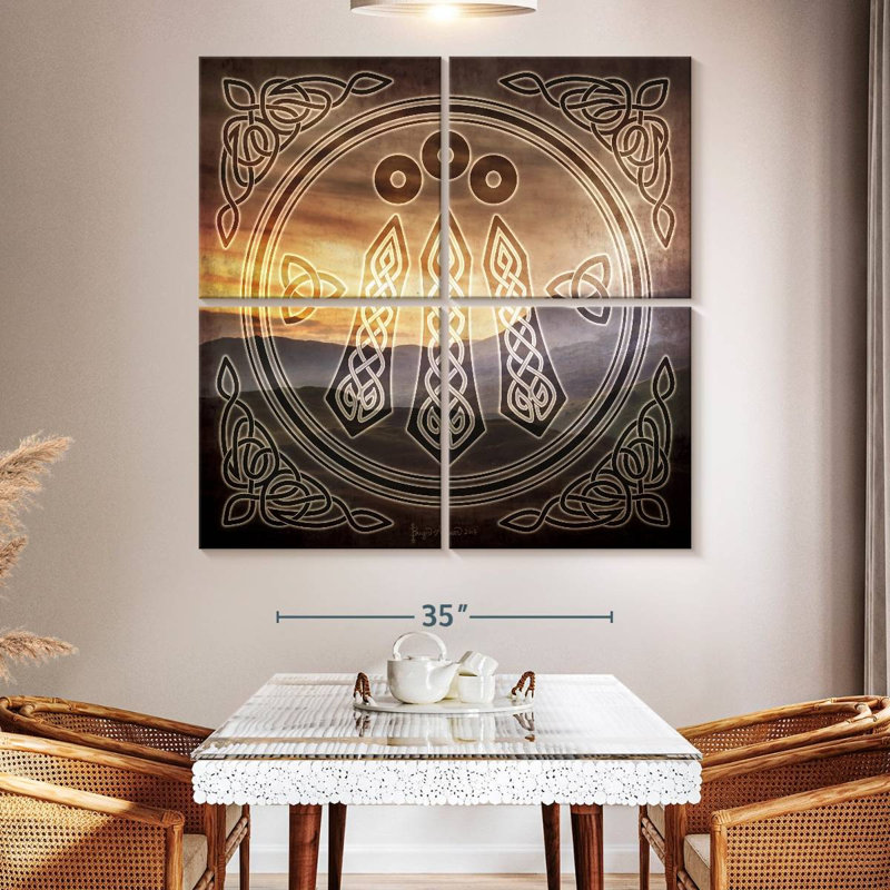 Kerner Celtic Awen, 50" H x 50" W
