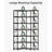Kelsch Reversible Corner Bookcase, L-Shaped Bookshelf-1119056842