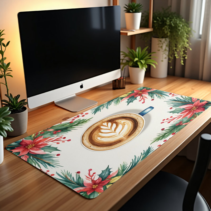Polyester Desk Pad, 31.5x15.5