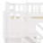 Twin Over Twin Wooden Bunk Bed With Storage Compartments-792959463