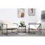 Fauteuil large en velours 32,6 po Daut-95227607