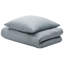 Illig Solid Colour Duvet Cover Set with Pillowcases-65912163-65912170