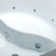 41'' x 41'' Freestanding Whirlpool Heated Acrylic Round Bathtub with Integrated Seat,Non-Slip Design
