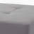 Chic Gray Contemporary Ottoman