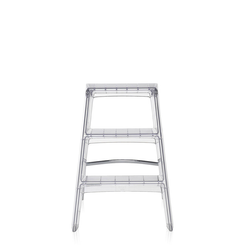 Upper 3 - Step Folding Step Stool, Crystal