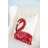 Embroidered Reversible Throw Pillow