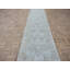 Tapis de couloir en Tapis décoratif laine noué à la main bleu ciel de conception unique 2 pi 6 po x 9 pi 8 po Broadhurst