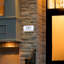 Frosted Crystal LED Lighted Trajan Engraved 2-Line Address Sign-462983670-462983669