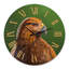 Portrait d'un oiseau Hawk - horloge murale traditionnelle-60281868