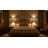 Faustine LED Flush Mounted Sconce Set of 2, Glam Mirror Lights