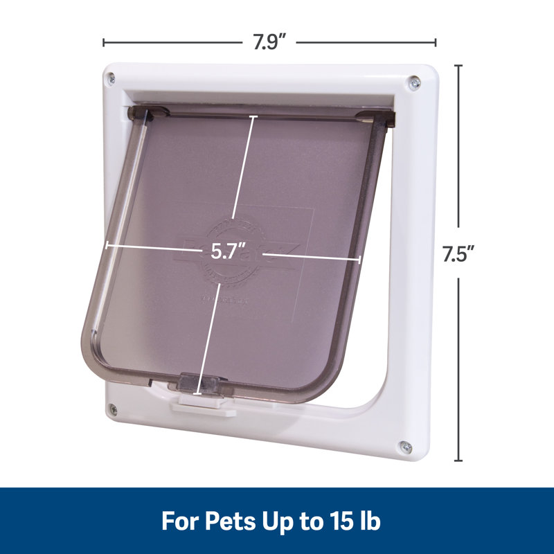 Interior 2-Way Locking Cat Door
