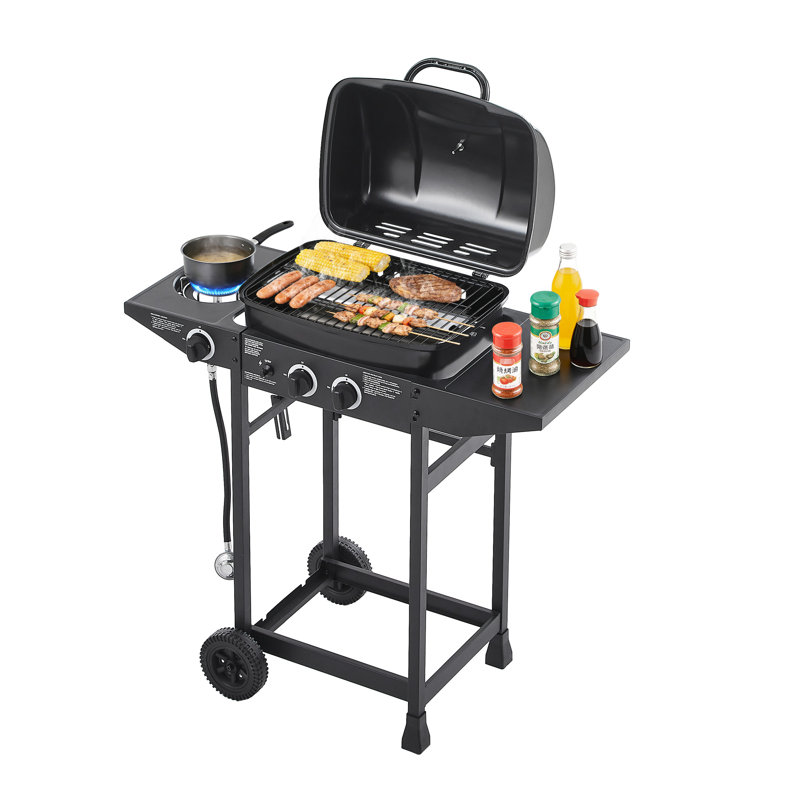 OpulentOasis 4947578261 Single Burner No Gas Grill