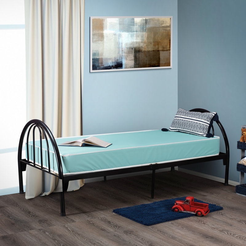 Matelas en mousse ferme de 5 pouces avec housse en vinyle résistant à l'eau , Lit jumeau extra long