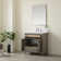 Maddison 30.25'' Free Standing Single Bathroom Vanity with Engineered Stone Top
