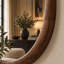 Solid Wood Wall Mirror-810982350