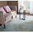 Beausejour Viscose Oriental Rug in Blue/Multi-39822798