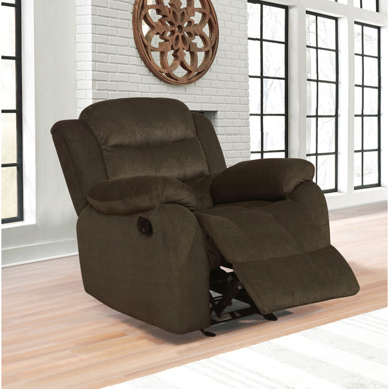 Fauteuil inclinable et oscillant rembourré Cadenza