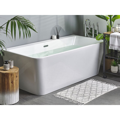 Santibanez 1700mm x 800mm Soaking Acrylic Bathtub