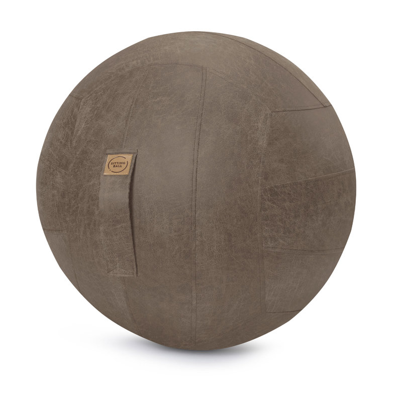 Jonluc Ergonomic Ball Chair, Brown