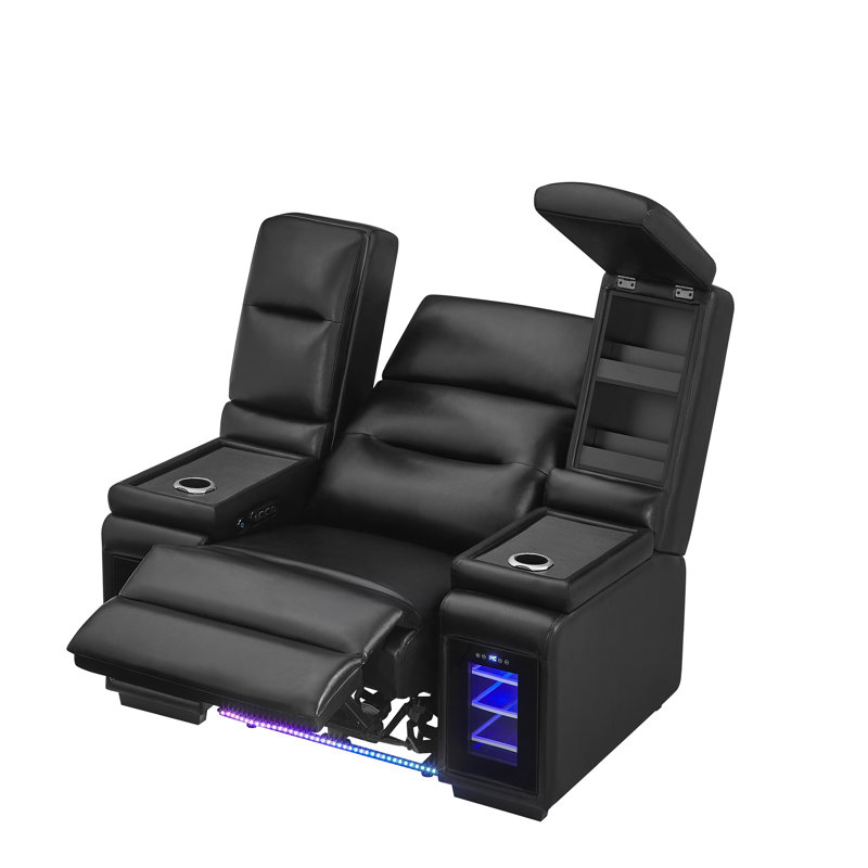 Fauteuil inclinable électrique noir