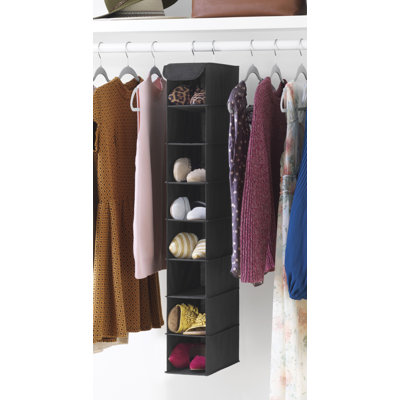 Tablettes suspendues à chaussures - 8 sections - Organisateur de garde-robe