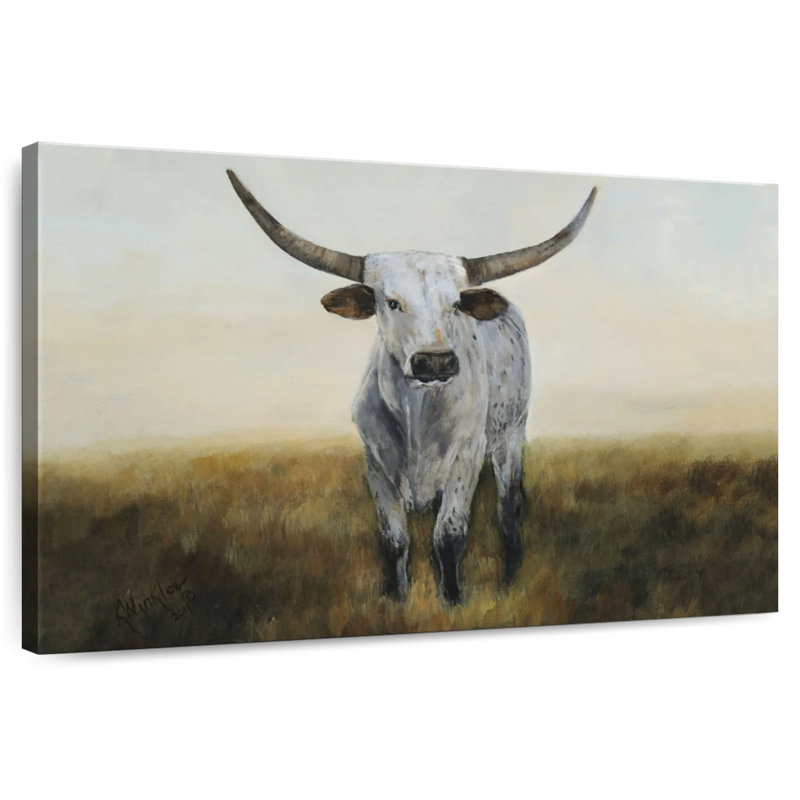 Brampt Knight In White Satin I, 34" H x 51" W