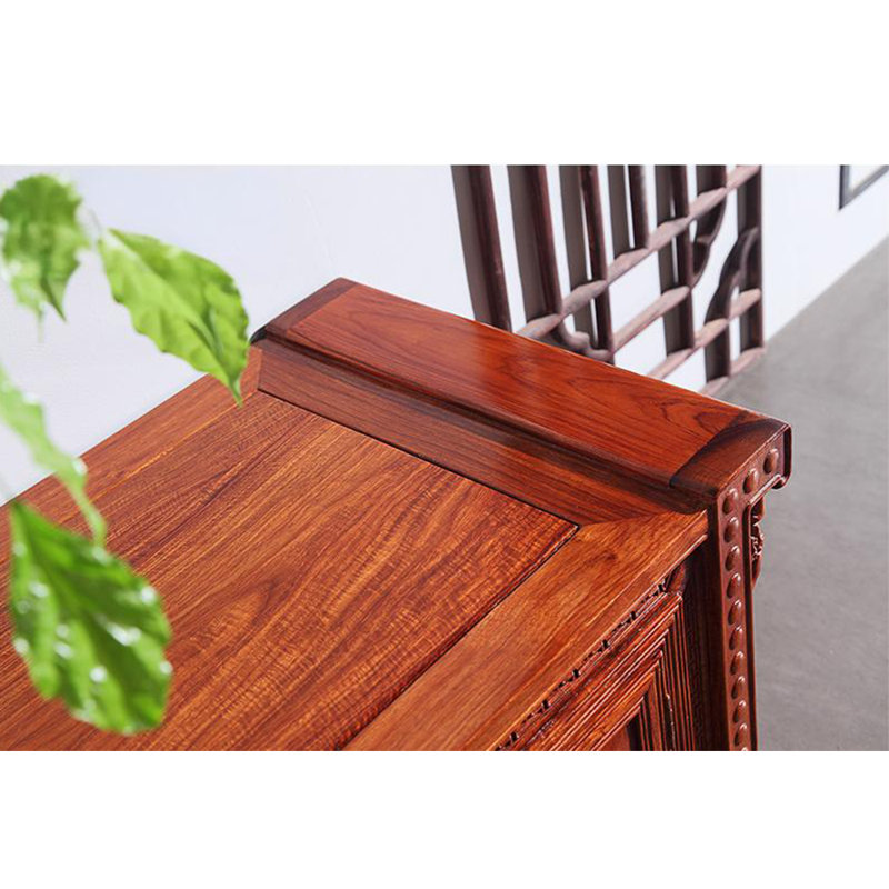 Crédence de rangement en bois massif chinois