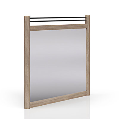 Rectangle Wood Mirror