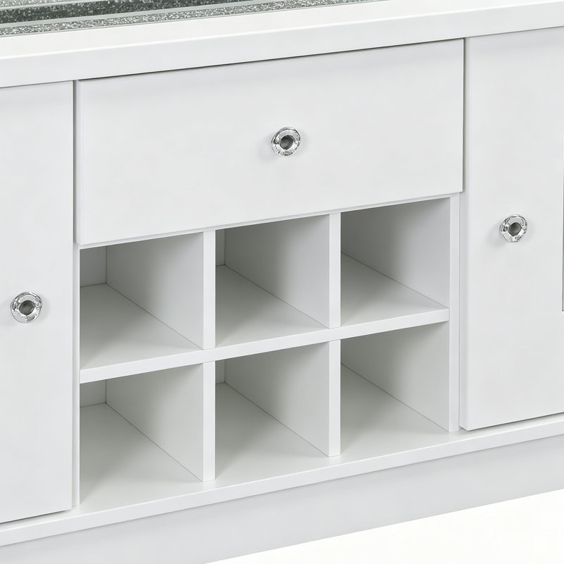 Buffet décoratif blanc