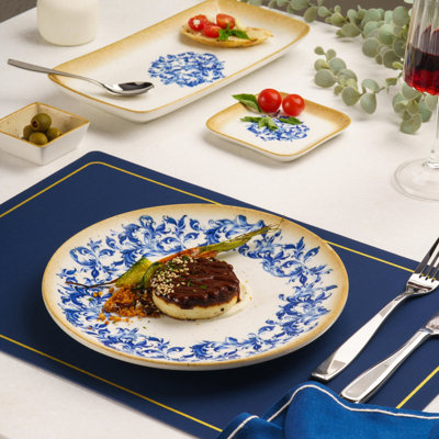Assiette ronde sans rebord Cruise-Amalfi Premium Porcelain Vital Coupe