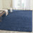 Rizco Shag Performance Solid Color Rug-1368724198