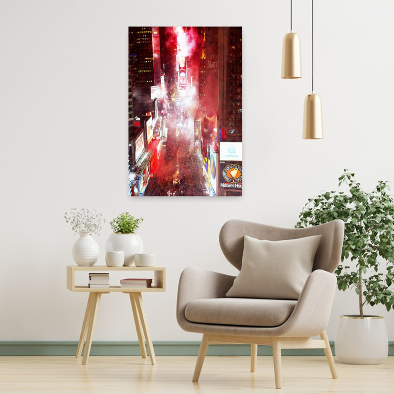 Art contemporain abstrait New York, H 36 po x l 24 po
