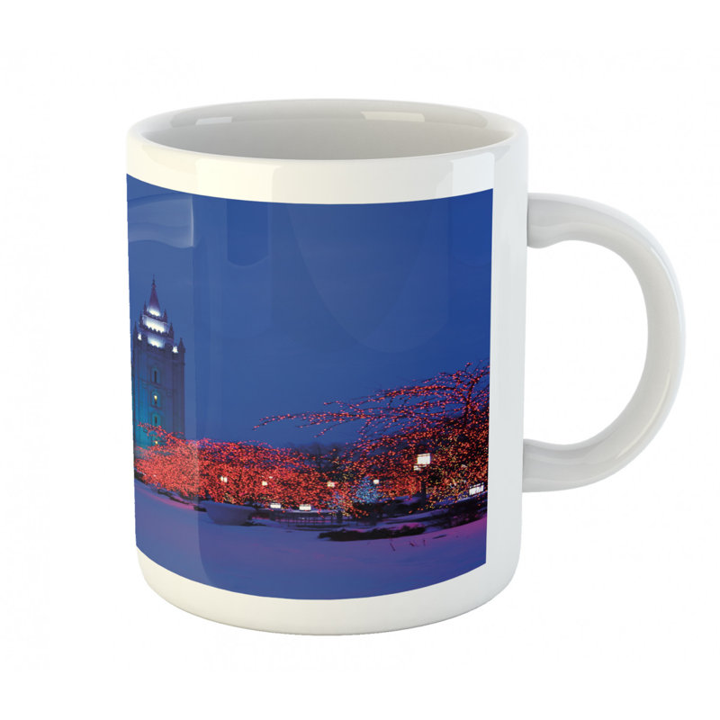 Grande tasse à café de décor