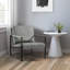 Chaise de réception en cuir et PVC Suoke