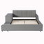 Lit double tapissier pleine grandeur-1002385228