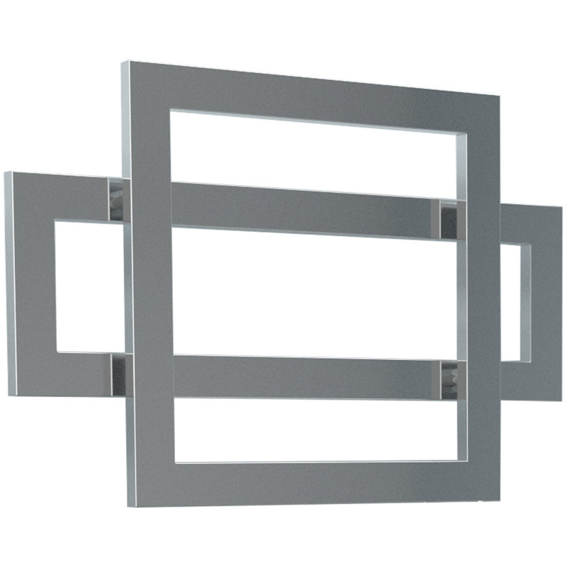 Cadiz Wall Mount Electric Towel Warmer, Chrome