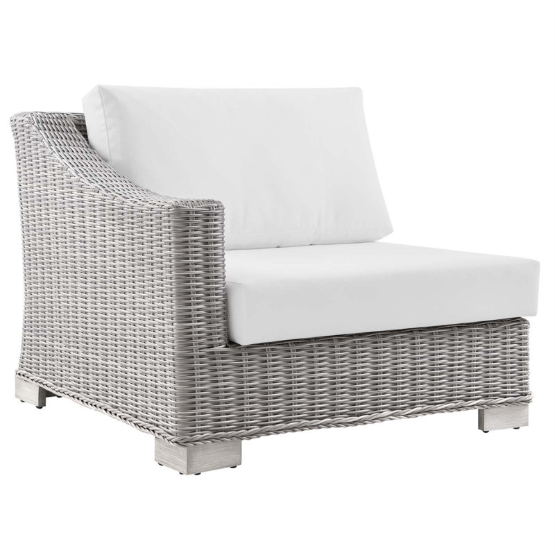 Fauteuil d'extérieur Conway, Sunbrella® blanc