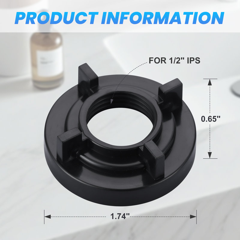 8-Pack Tap Fixing Fitting Kit Replacement Part