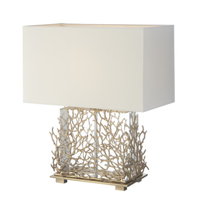 Fanning Crystal Table Lamp