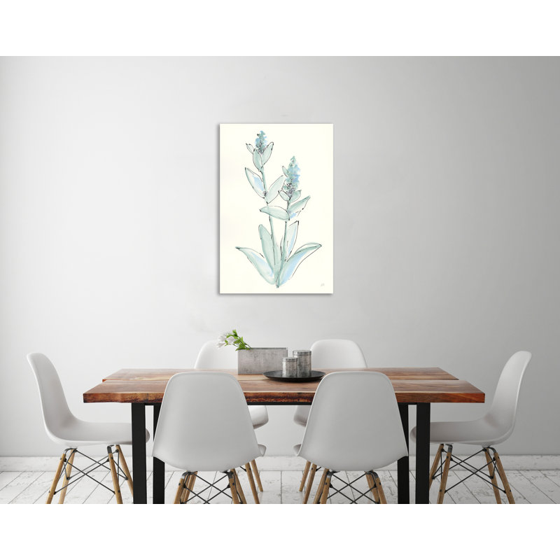 «Lambs Ear Sage IV», toile tendue par Chris Paschke, H 36 po x l 24 po x P 1,5 po